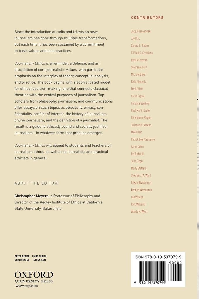 Weitere Ansicht: Journalism Ethics