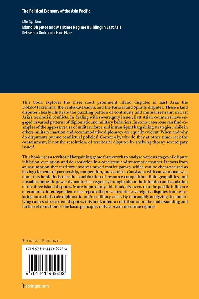 Weitere Ansicht: Island Disputes and Maritime Regime Building in East Asia | Min Gyo Koo