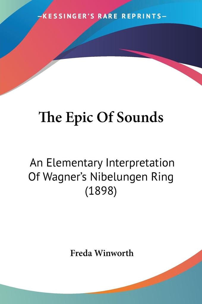 Produktbild: The Epic Of Sounds | Freda Winworth