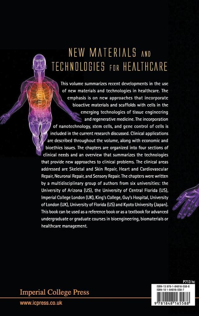 Weitere Ansicht: NEW MATERIALS AND TECHNOLOGIES FOR HEA.. | Hench Larry