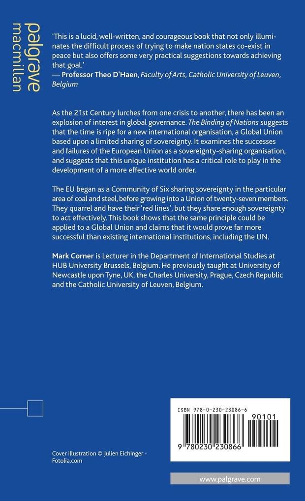 Weitere Ansicht: The Binding of Nations | M. Corner, Mark Corner