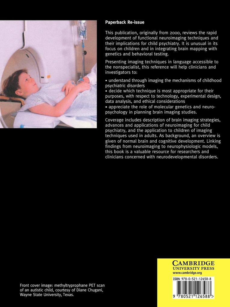 Weitere Ansicht: Functional Neuroimaging in Child Psychiatry