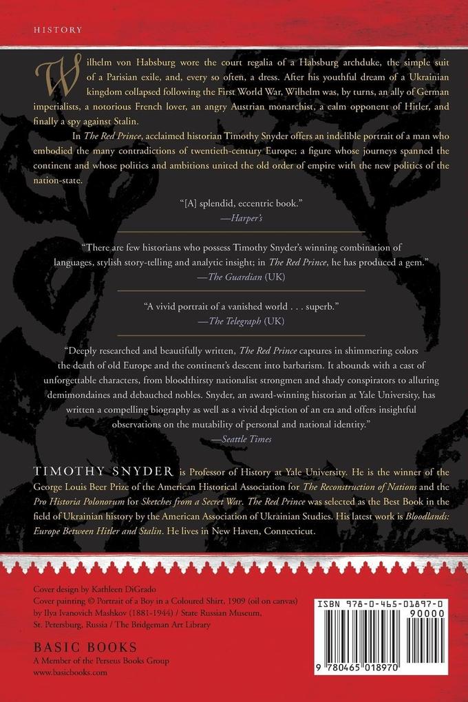 Weitere Ansicht: The Red Prince | Timothy Snyder