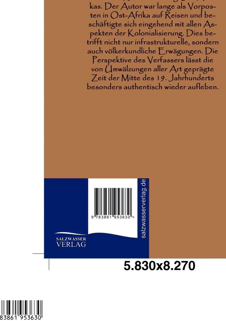 Weitere Ansicht: Die Kolonialisierung Ost-Afrikas | Joachim Pfeil