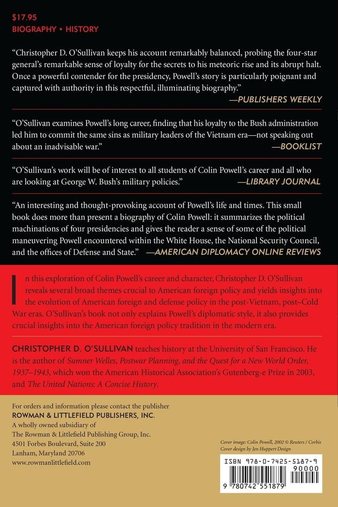 Weitere Ansicht: Colin Powell | Christopher D. O'Sullivan