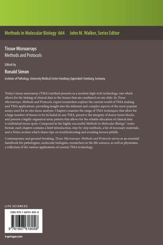 Weitere Ansicht: Tissue Microarrays