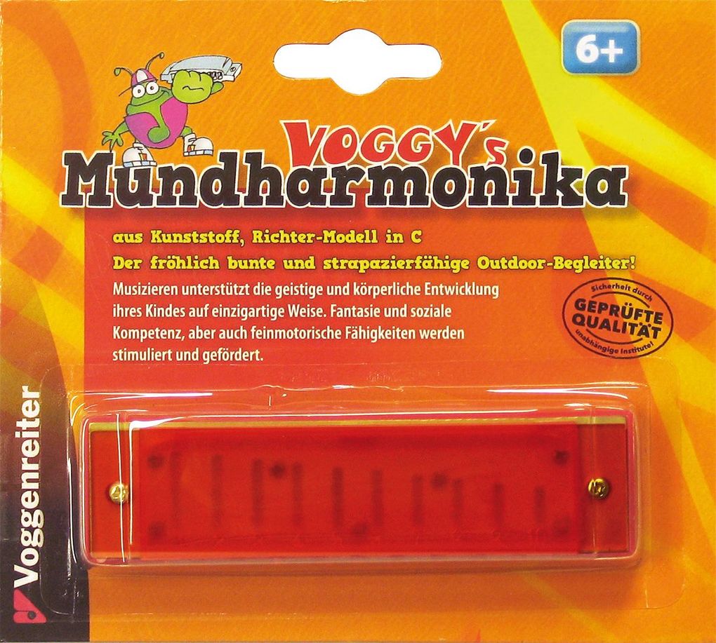 Produktbild: Voggy's - Voggys Kunststoff-Mundharmonika