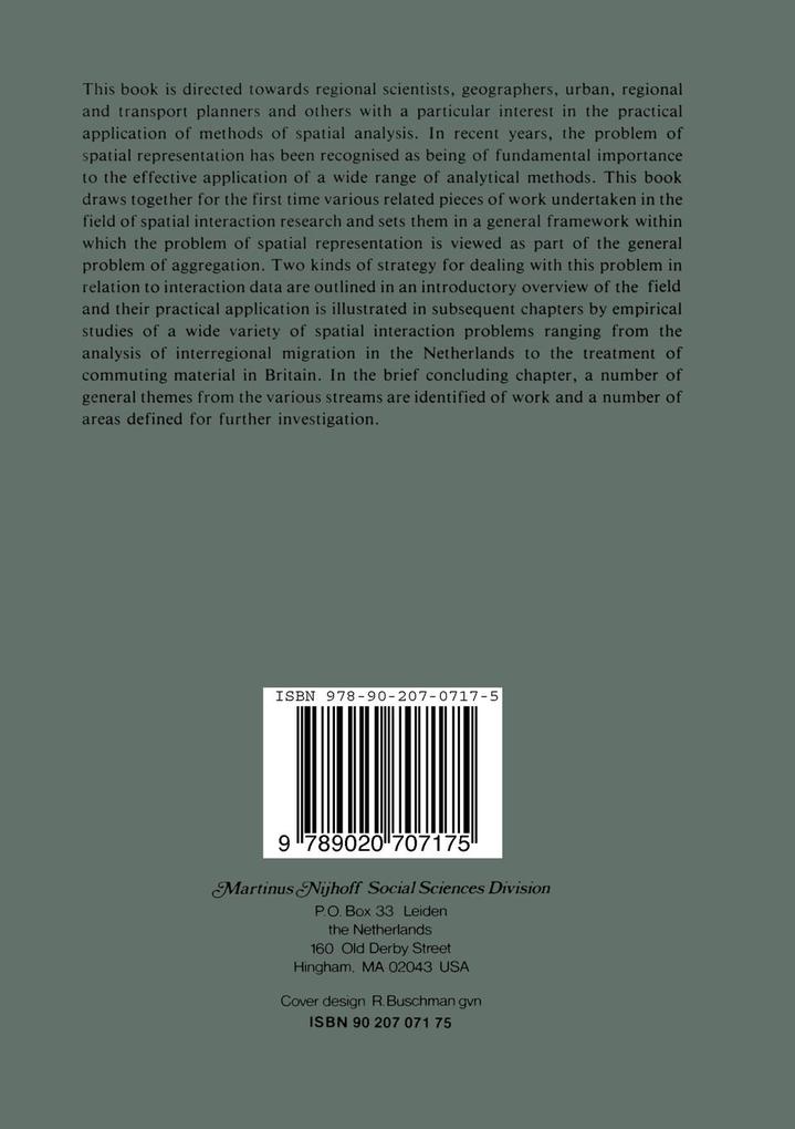 Weitere Ansicht: Spatial Representation and Spatial Interaction