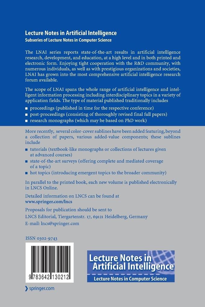 Weitere Ansicht: Trends in Applied Intelligent Systems