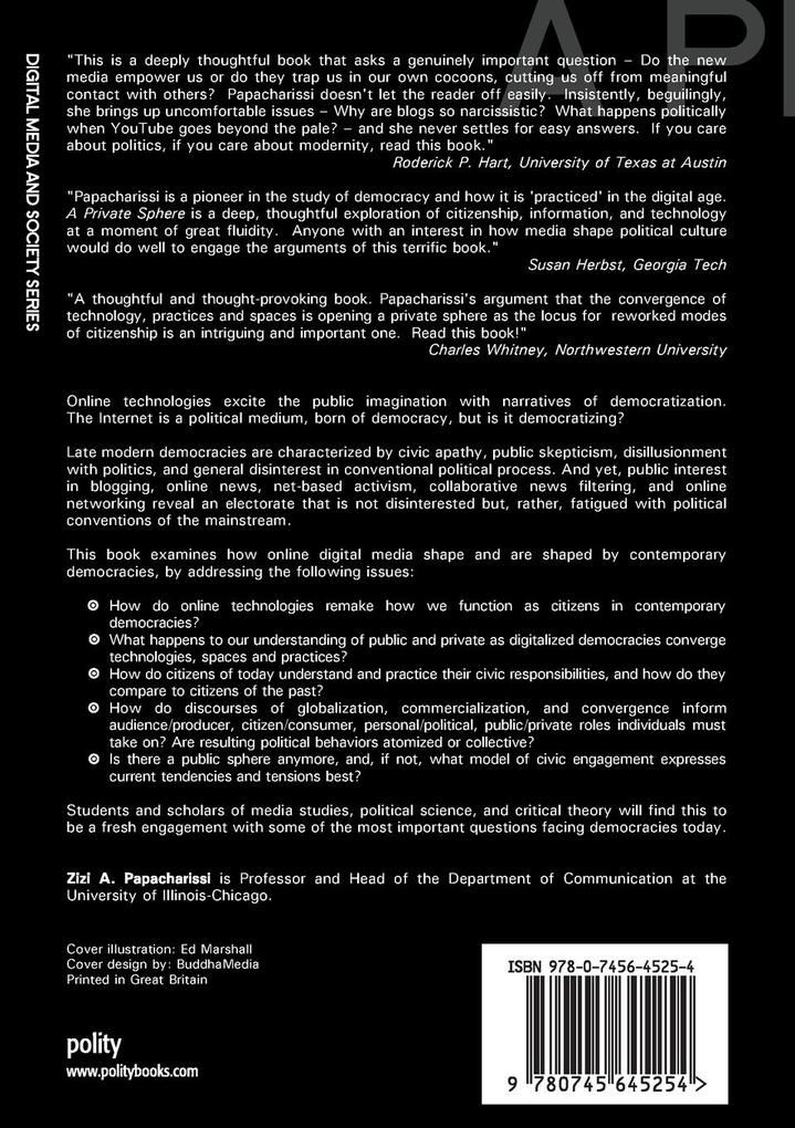 Weitere Ansicht: Private Sphere | Zizi A Papacharissi