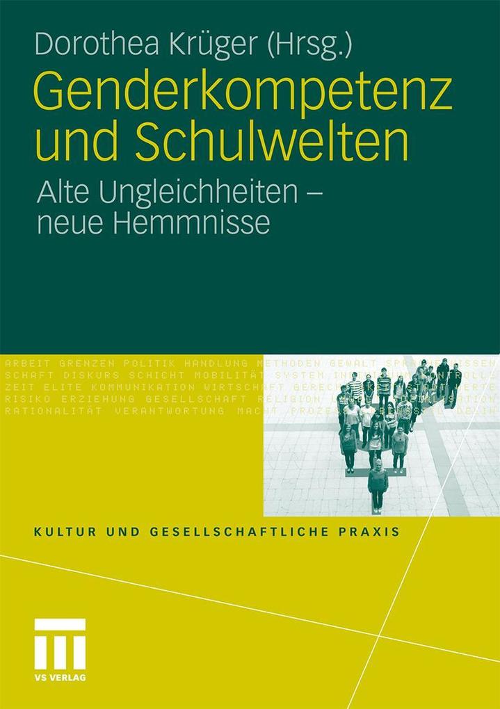 Produktbild: Genderkompetenz und Schulwelten