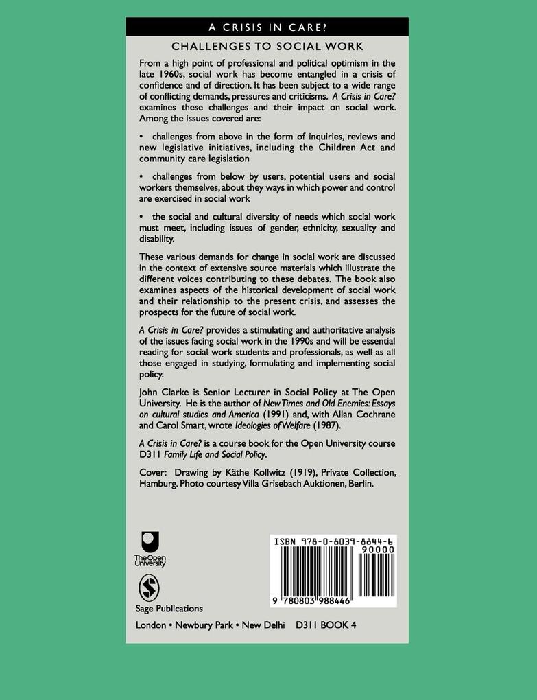 Weitere Ansicht: A Crisis in Care?