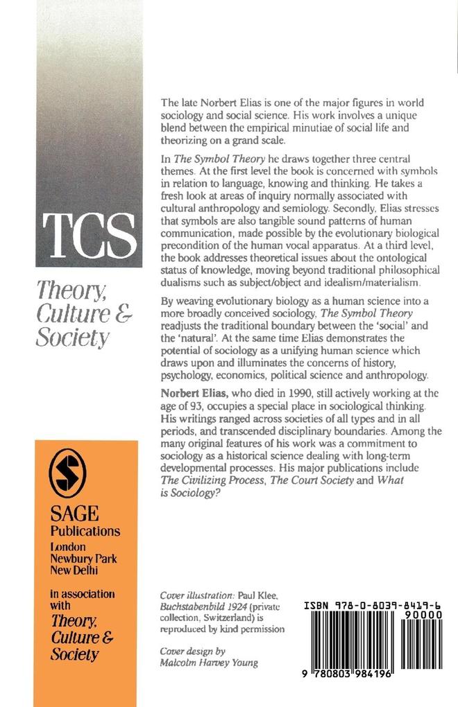 Weitere Ansicht: The Symbol Theory | Norbert Elias