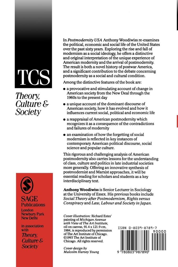 Weitere Ansicht: Postmodernity USA | Anthony B Woodiwiss