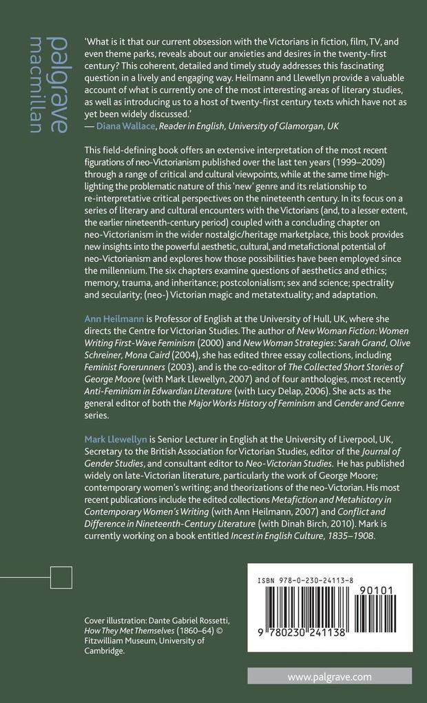 Weitere Ansicht: Neo-Victorianism | Ann Heilmann, Mark Llewellyn