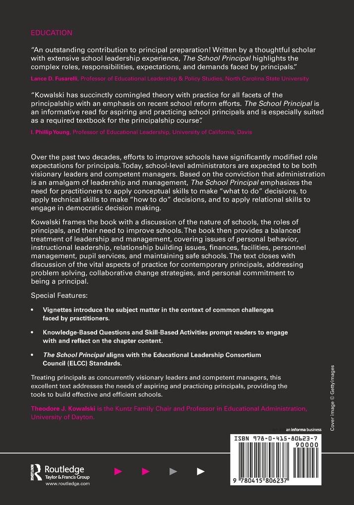 Weitere Ansicht: The School Principal | Theodore J. Kowalski
