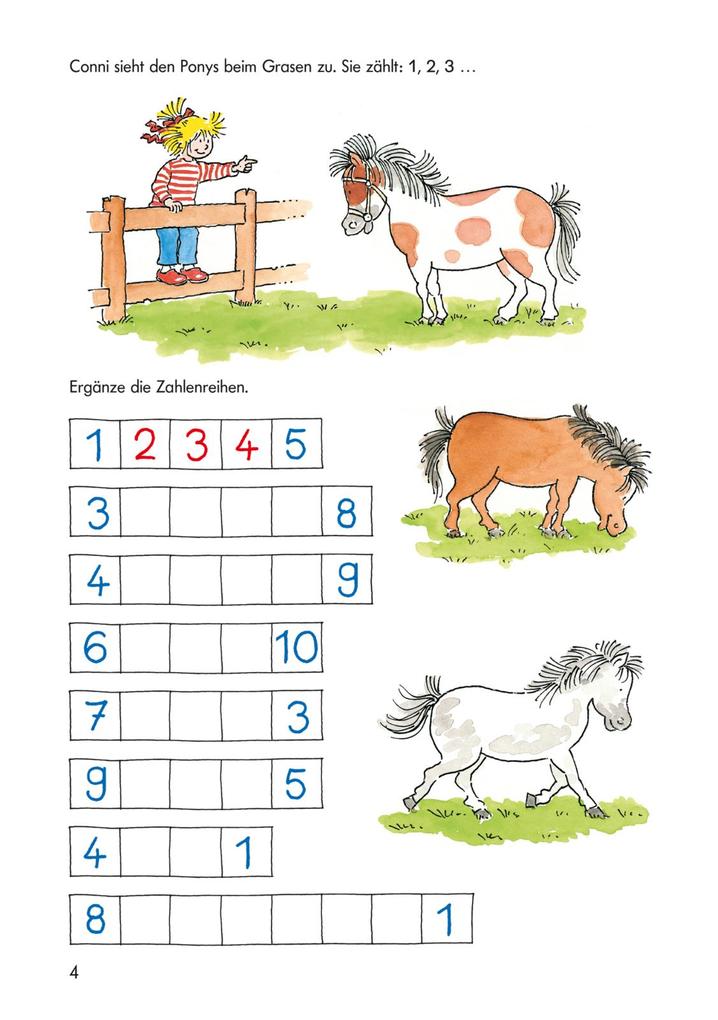 Weitere Ansicht: Conni Gelbe Reihe (Beschäftigungsbuch): Conni Erstes Rechnen (Neues Cover) | Hanna Sörensen