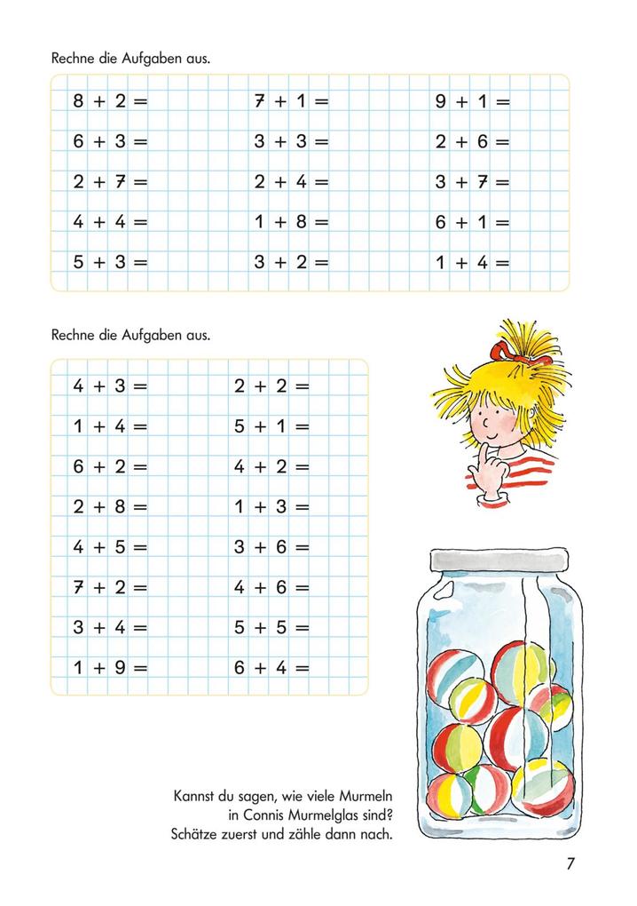 Weitere Ansicht: Conni Gelbe Reihe (Beschäftigungsbuch): Conni Erstes Rechnen (Neues Cover) | Hanna Sörensen