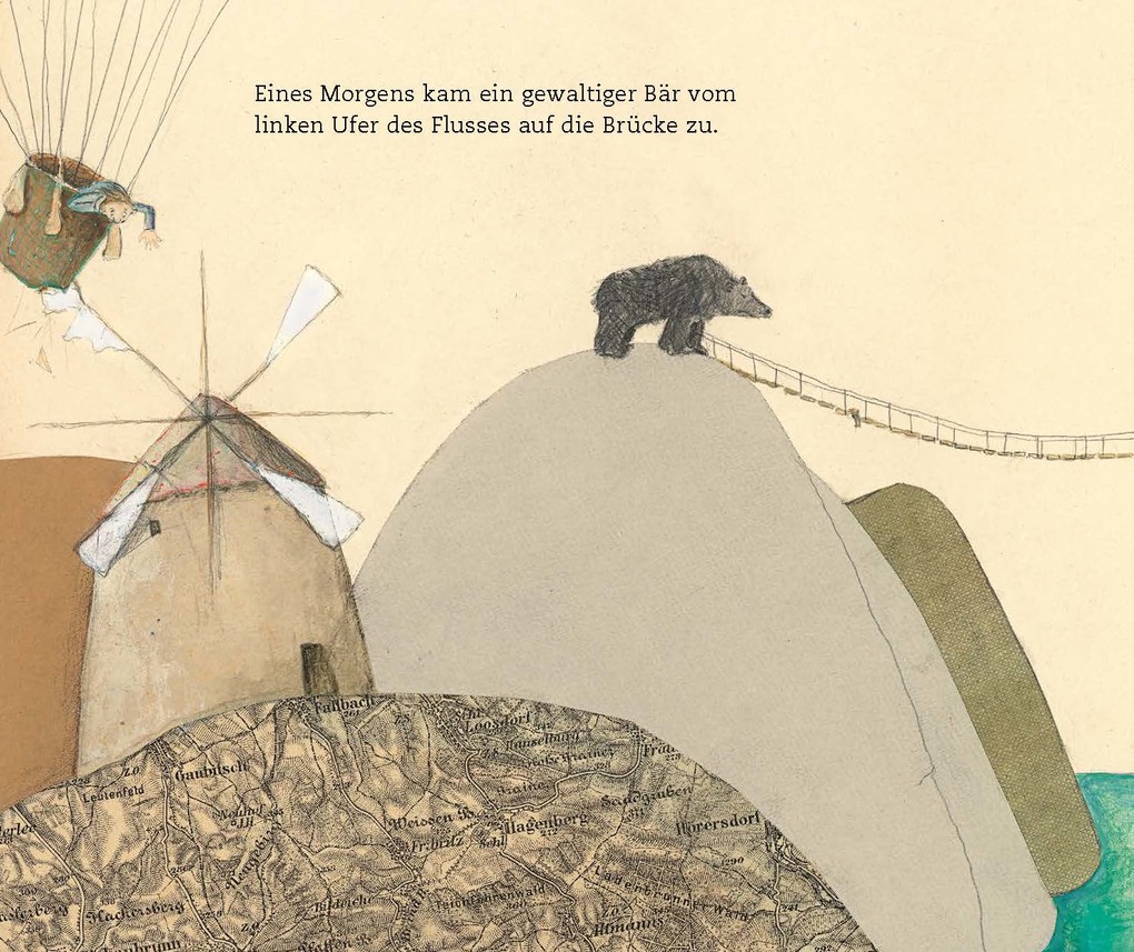 Weitere Ansicht: Die Brücke | Heinz Janisch
