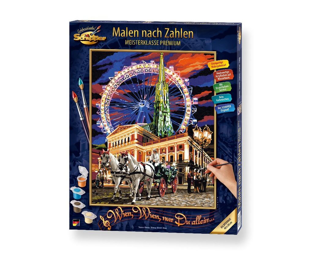 Weitere Ansicht: Schipper Arts & Crafts - Malen-nach-Zahlen - Wien, Wien nur du allein