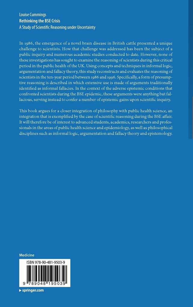Weitere Ansicht: Rethinking the BSE Crisis | Louise Cummings