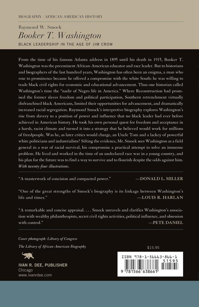 Weitere Ansicht: Booker T. Washington | Raymond W. Smock