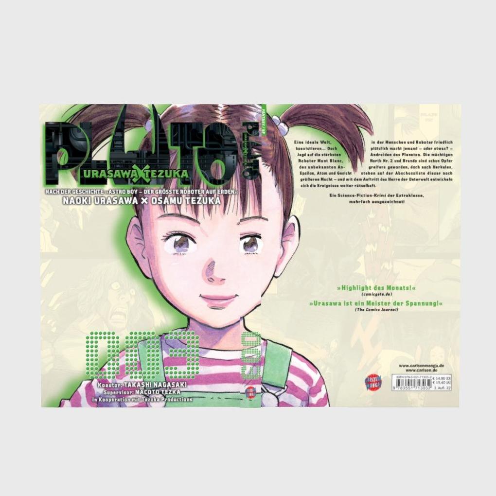 Weitere Ansicht: Pluto: Urasawa X Tezuka 03 | Osamu Tezuka, Naoki Urasawa, Takashi Nagasaki, Tezuka Productions