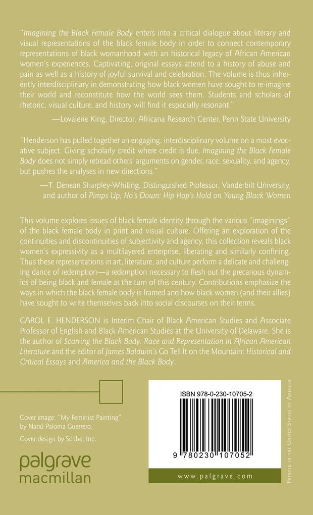 Weitere Ansicht: Imagining the Black Female Body