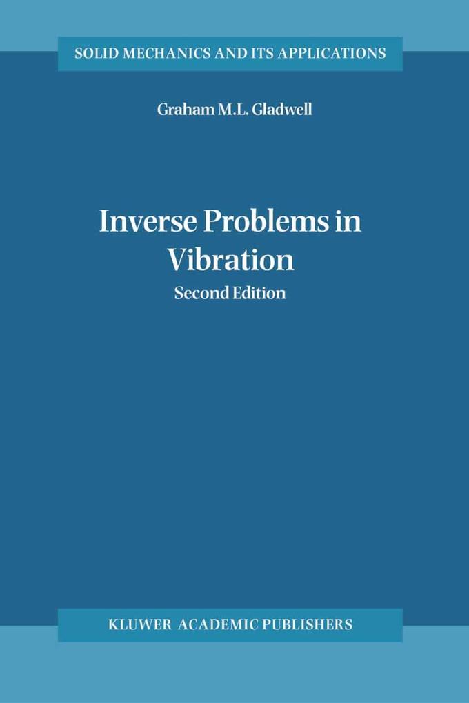 Produktbild: Inverse Problems in Vibration | G. M. L. Gladwell
