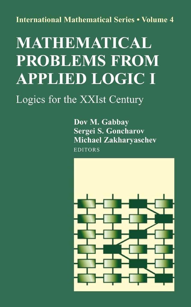 Produktbild: Mathematical Problems from Applied Logic I