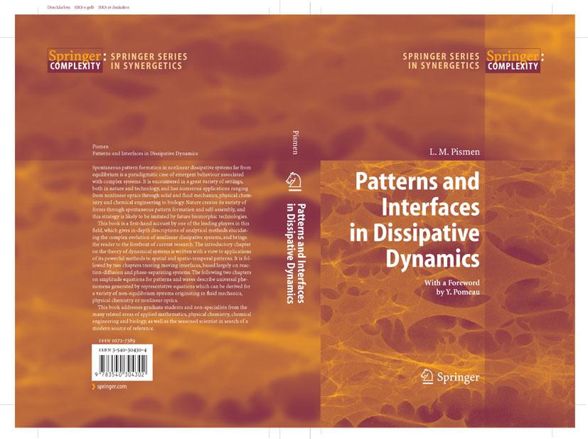Produktbild: Patterns and Interfaces in Dissipative Dynamics | L. M. Pismen