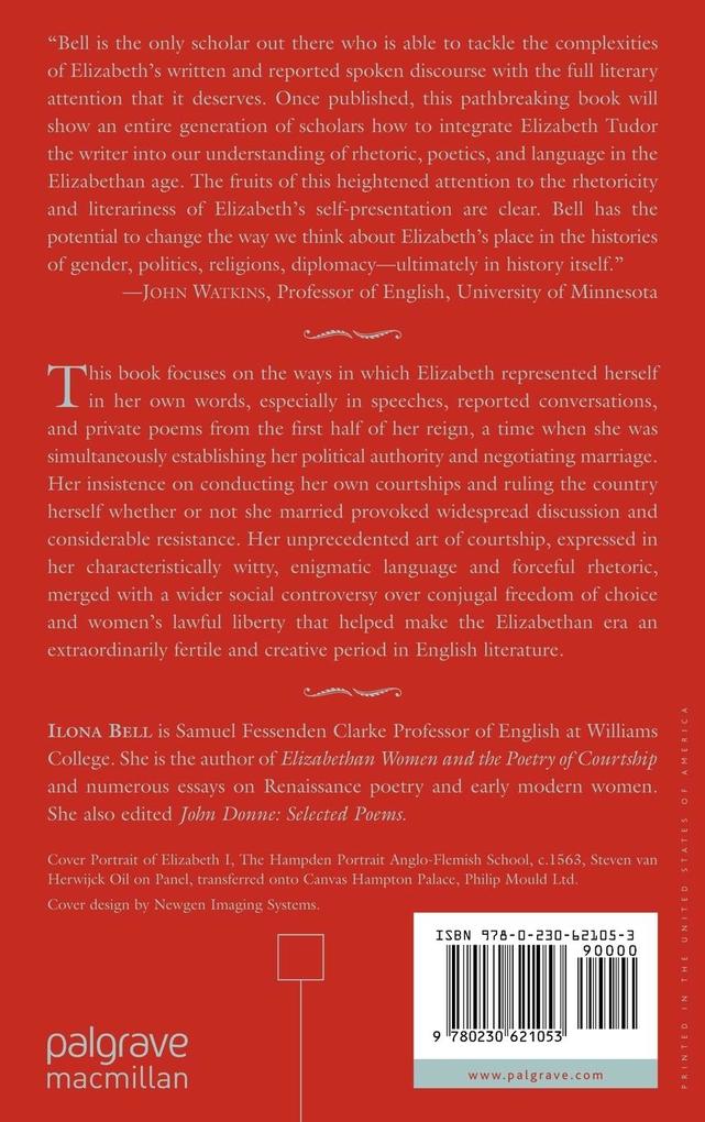 Weitere Ansicht: Elizabeth I | I. Bell, Ilona Bell