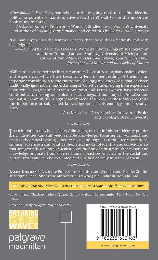 Weitere Ansicht: Unassimilable Feminisms | L. Gillman