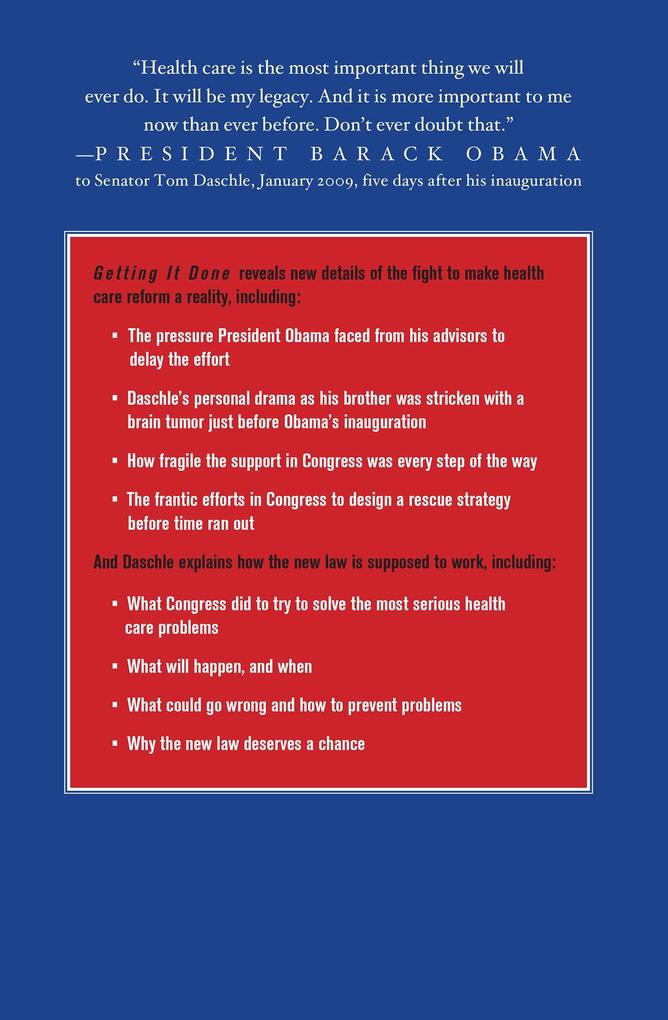 Weitere Ansicht: Getting It Done | Tom Daschle