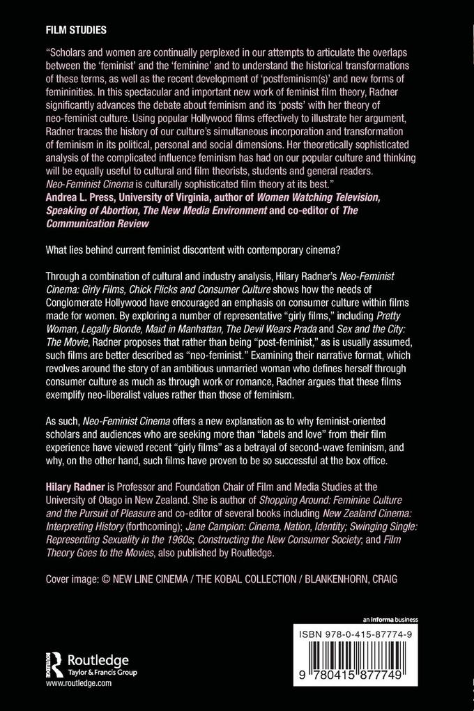 Weitere Ansicht: Neo-Feminist Cinema | Hilary Radner