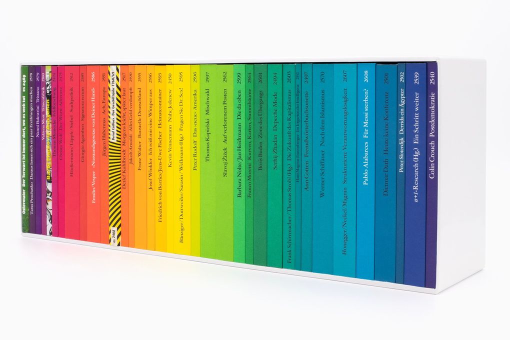 Weitere Ansicht: edition suhrkamp-Kassette, 36 Teile