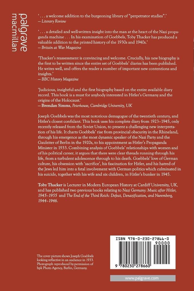 Weitere Ansicht: Joseph Goebbels | T. Thacker