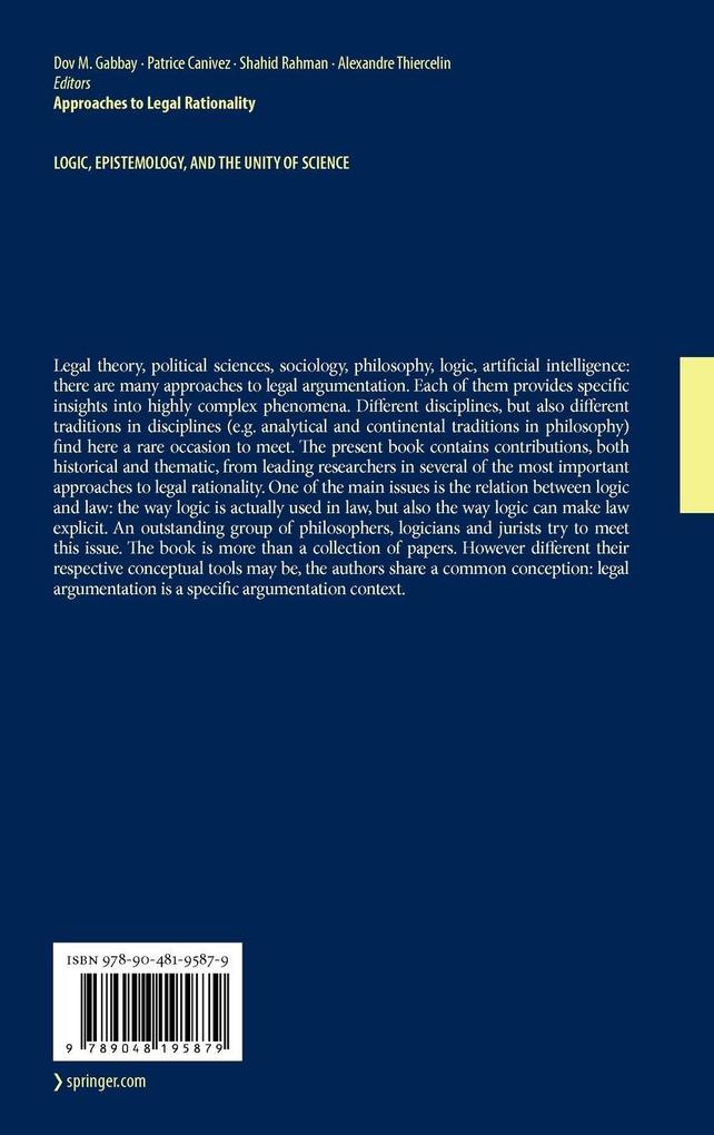 Weitere Ansicht: Approaches to Legal Rationality