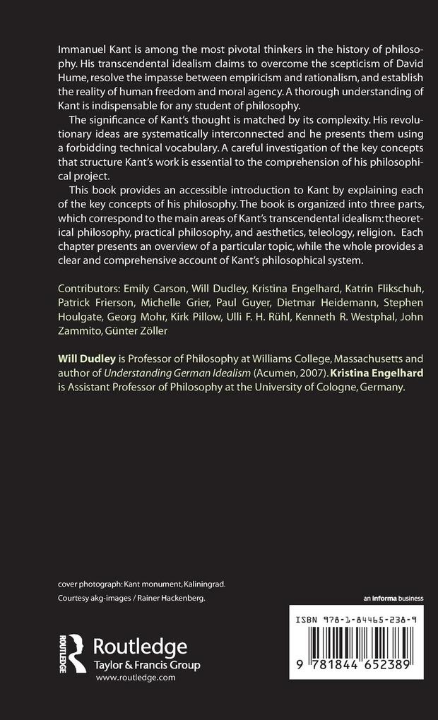 Weitere Ansicht: Immanuel Kant | Will Dudley, Kristina Engelhard