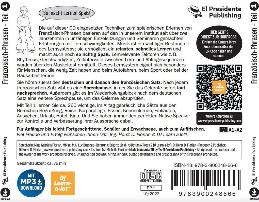 Weitere Ansicht: Französisch Phrasen 01 spielerisch erlernt | Horst D. Florian