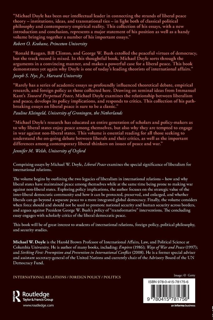 Weitere Ansicht: Liberal Peace | Michael Doyle