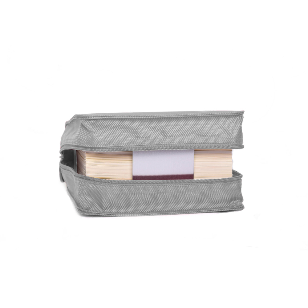 Weitere Ansicht: SchönfelderSkin, (Nylon-Leder) silverstone (steingrau) mit Alu-Buchstütze