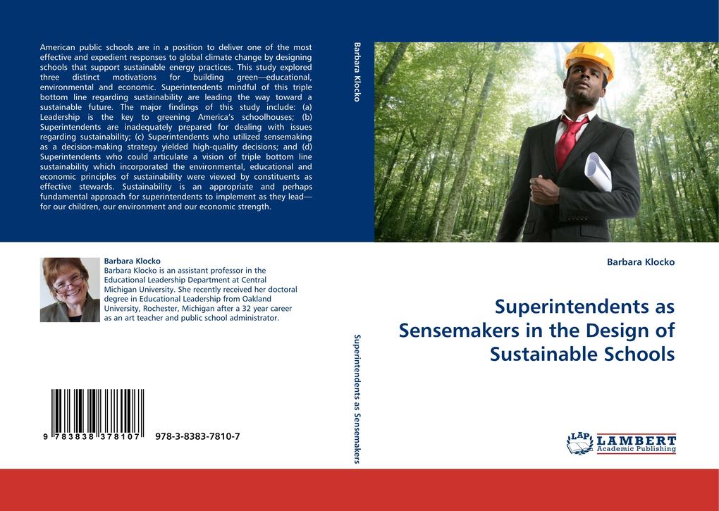 Buch (kartoniert): "Superintendents as Sensemakers in the Design of ...