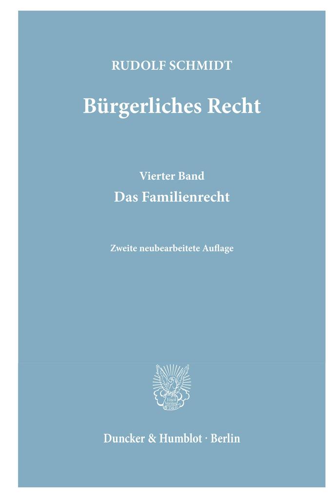 Produktbild: Bürgerliches Recht. | Rudolf Schmidt