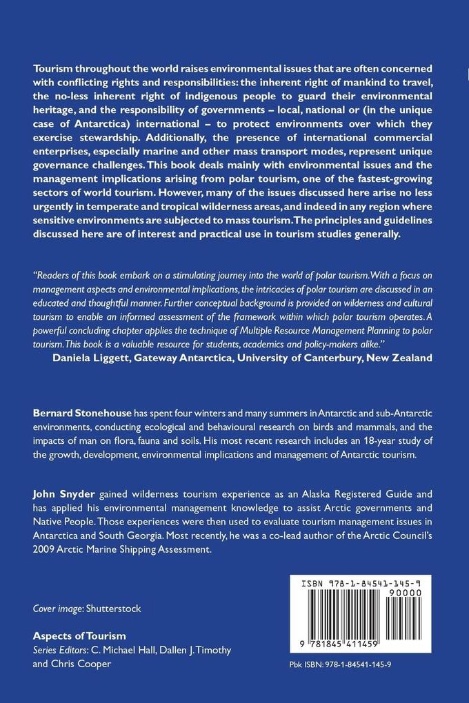 Weitere Ansicht: Polar Tourism | Bernard Stonehouse, John Snyder