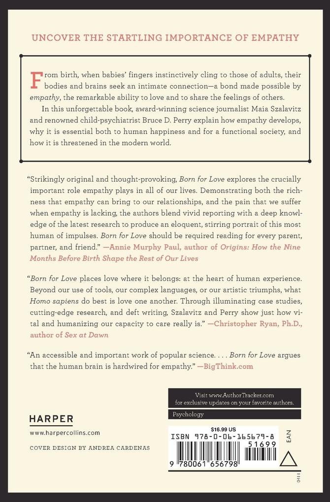 Weitere Ansicht: Born for Love | Bruce D Perry, Maia Szalavitz