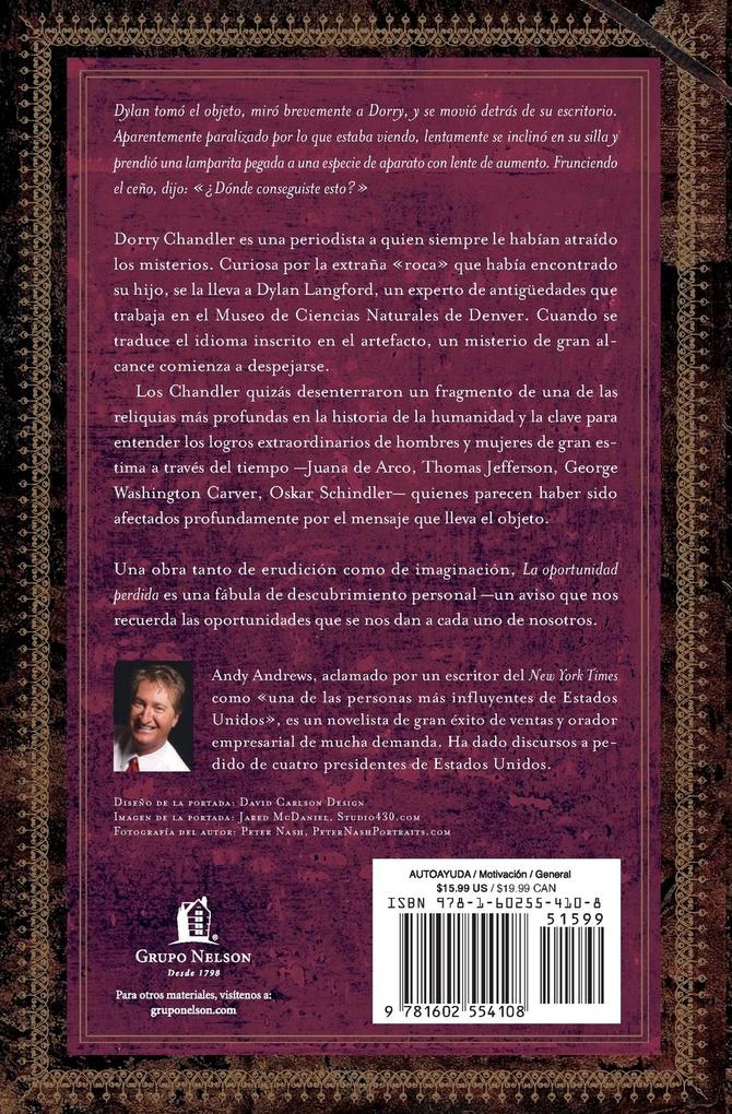 Weitere Ansicht: El La Oportunidad Perdida | Andy Andrews