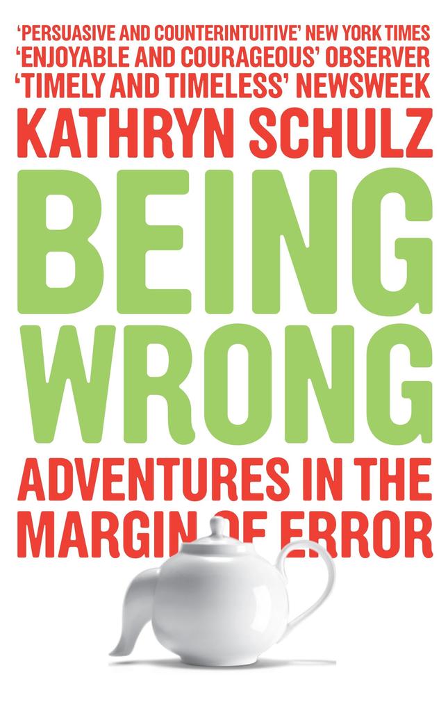 Produktbild: Being Wrong | Kathryn Schulz