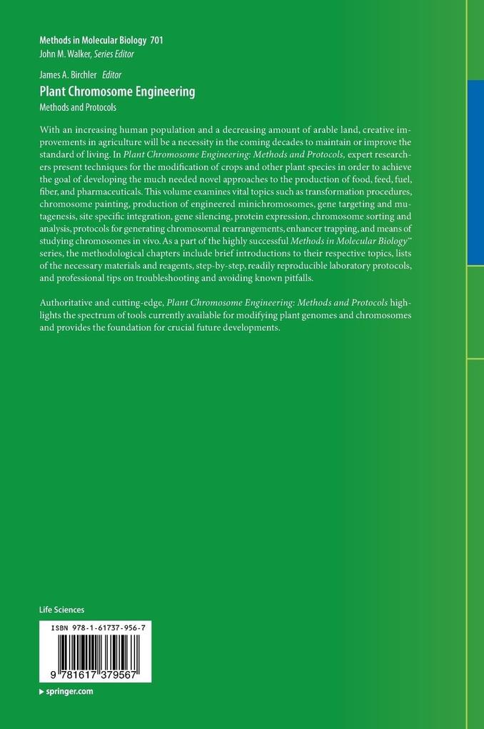 Weitere Ansicht: Plant Chromosome Engineering