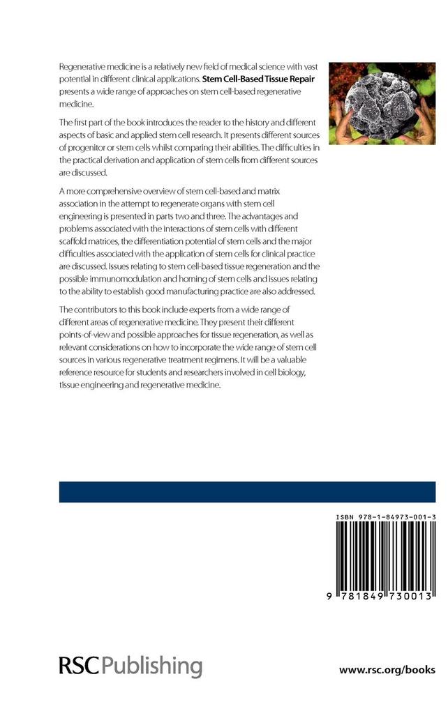 Weitere Ansicht: Stem Cell-Based Tissue Repair